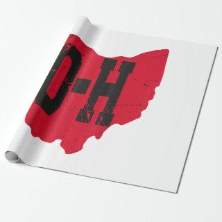 I Love My Ohio Home Script Ohio Buckeye State
