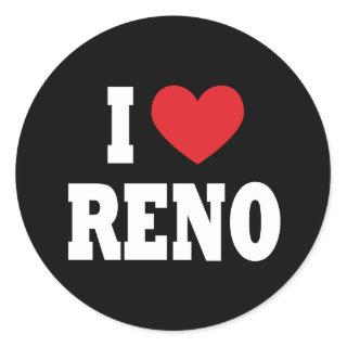 I Love Reno Sticker