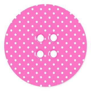 I Love Sewing - SRF Classic Round Sticker