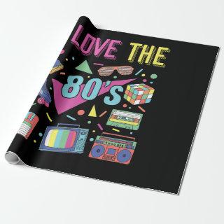 I Love The 80s Clothes for Women and Men Party