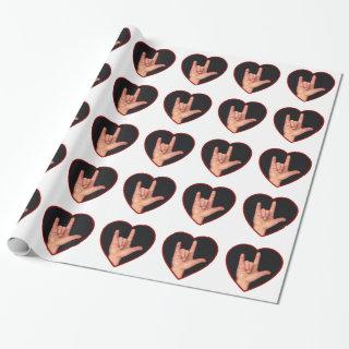 I Love You in ASL, Sign Language: Hearts