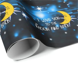 I Love You to the Moon and Back--Starry Sky
