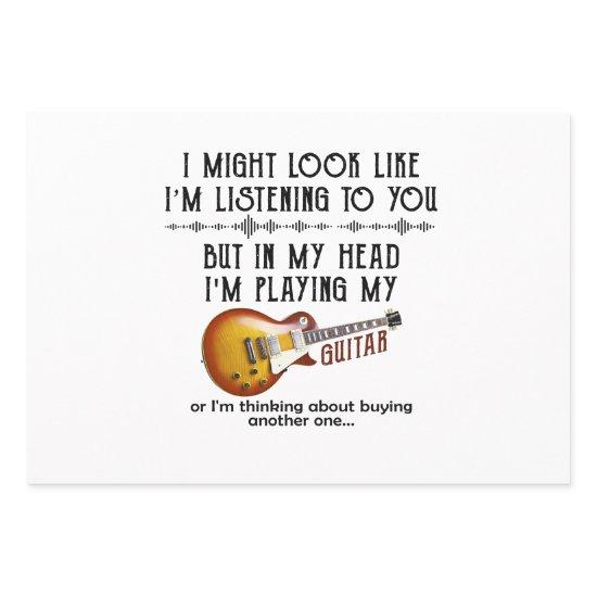 I Might Look Like Listening To You, But In My Head  Sheets
