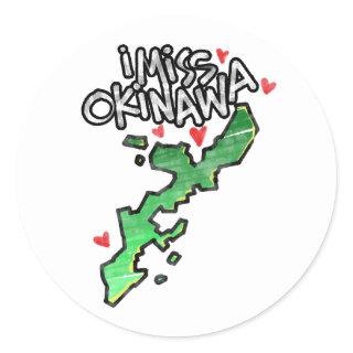 I Miss Okinawa Sticker