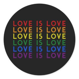 I Promise To Teach Love - Diversity, Equality and  Classic Round Sticker