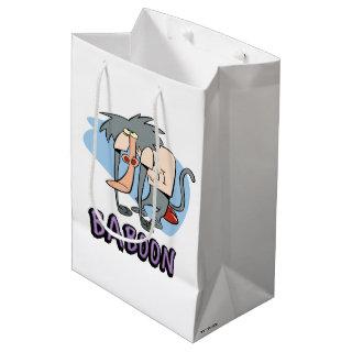 I.R. Baboon Character Graphic Medium Gift Bag