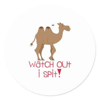 I Spit Classic Round Sticker