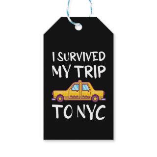 I Survived My Trip To NYC Gift Tags