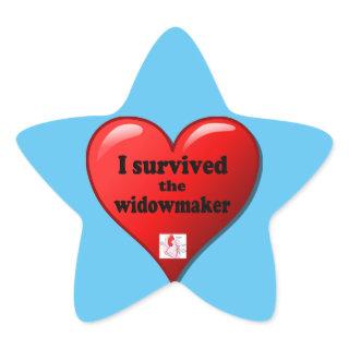 I Survived the Widowmaker Star Sticker