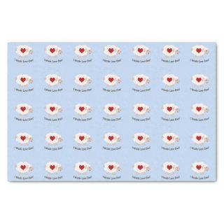 I Wooly Love Ewe Tissue Paper