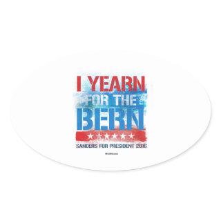 I yearn for the Bern Oval Sticker
