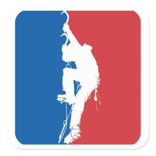 Ice Climbing All Star Square Sticker