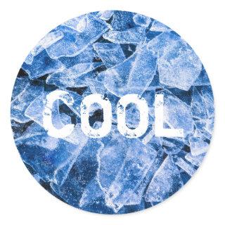 Ice Cool Classic Round Sticker