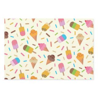 Ice cream cones and popsicles kids   sheets