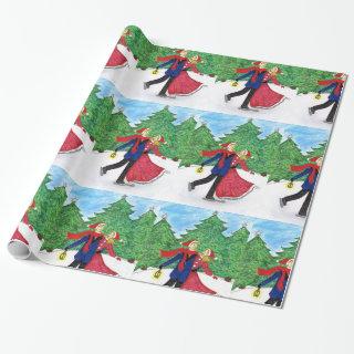Ice Skating Christmas