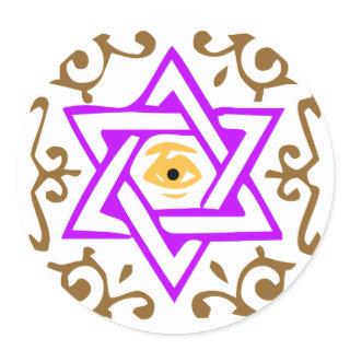 icon Freimaurer free masons Classic Round Sticker
