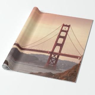 Iconic Bridge Golden Gate San Francisco California