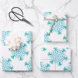 Icy Snowflake  Sheets