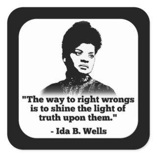 Ida B. Wells Sticker
