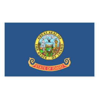 Idaho State Flag Rectangular Sticker