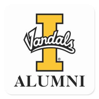 Idaho Vandals Alumni Square Sticker