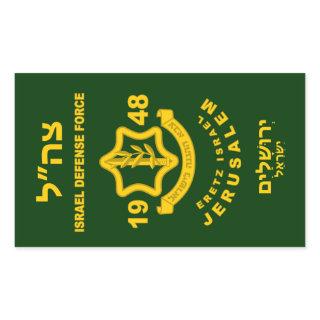 IDF - Sar El Volunteer Program Rectangular Sticker