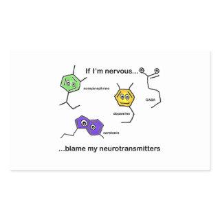 If I'm Nervous... Rectangular Sticker
