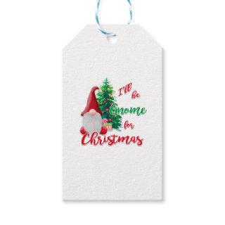 I'll be Gnome for Christmas   Gift Tags