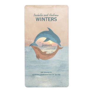 I'll love you till the end of time address label