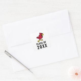 Illinois State | Graduation Square Sticker