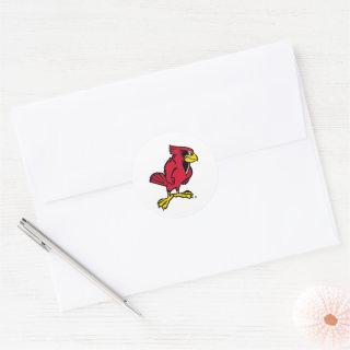 Illinois State Redbird Classic Round Sticker