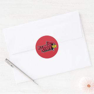 Illinois State | Redbirds Classic Round Sticker