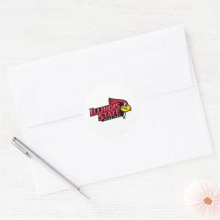 Illinois State | Redbirds Classic Round Sticker
