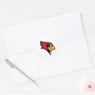 Illinois State Redbirds Profile Square Sticker