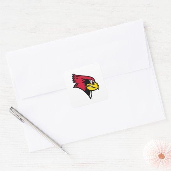 Illinois State Redbirds Profile Square Sticker