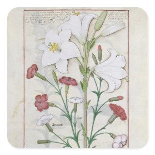Illustration from the 'Book of Simple Square Sticker