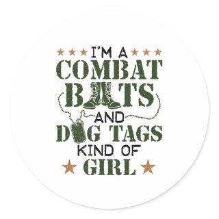 I'm A Combat Boots And Dog Tags Kind Of Girl