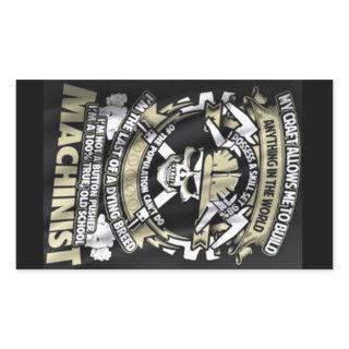 I'm a Machinist Rectangular Sticker