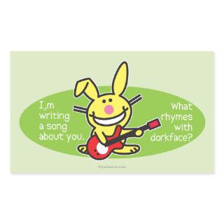 I'm Writing A Song Rectangular Sticker
