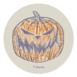 I'm Your Worst Nightmare Classic Round Sticker