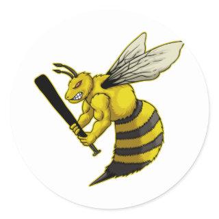 Imabee Reversed Classic Round Sticker