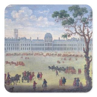 Imaginary View of the Tuileries Square Sticker