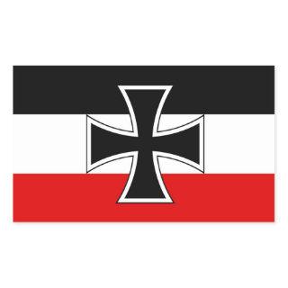 Imperial German Flag Rectangular Sticker
