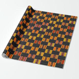 Impressive Pinstriped Bright Kente