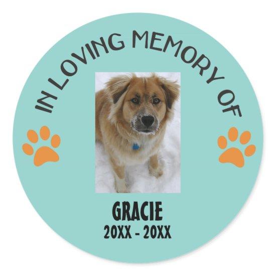 In Loving Memory of a Dog sticker