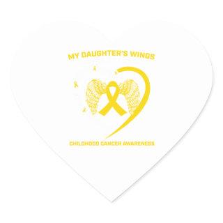 In Remembrance Loving Memory of My Daughter Heart Sticker
