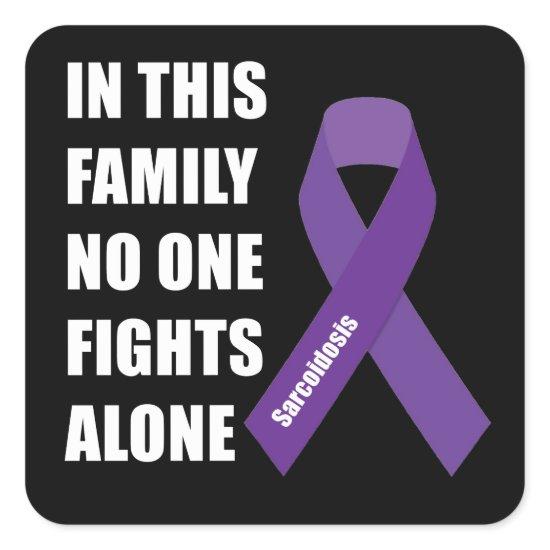 In This Family No One Fights Alone Sticker