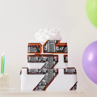 Inca Letter Z Artistic Font