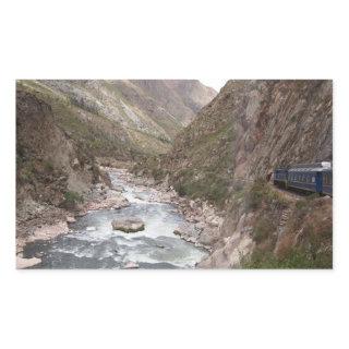 Inca rail train to Machu Picchu sticker