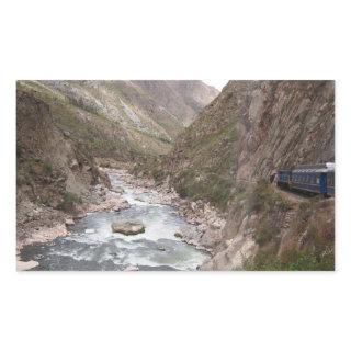 Inca rail train to Machu Picchu sticker